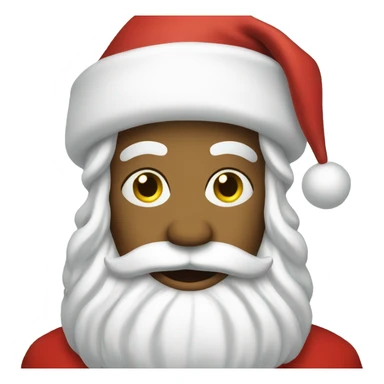 Santa Christmastree sticker