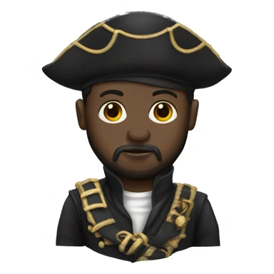 Somali pirate suit  sticker