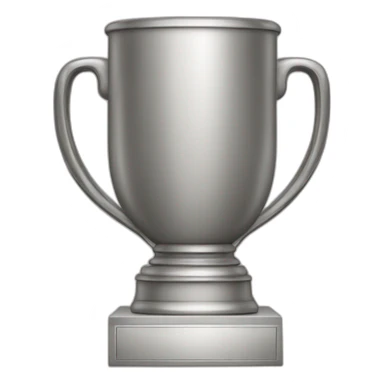 Un trophé avec un pied dessus sticker