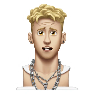 Machine gun Kelly in pain sticker