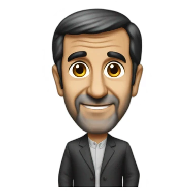 Mahmoud Ahmadinejad sticker