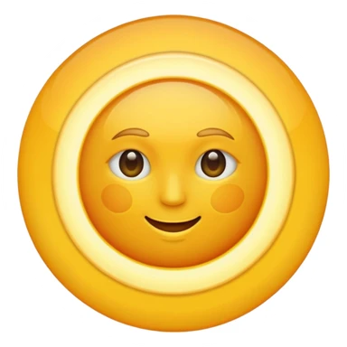 half sun with out face sticker