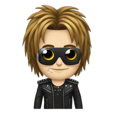 Eric singer of kiss sticker