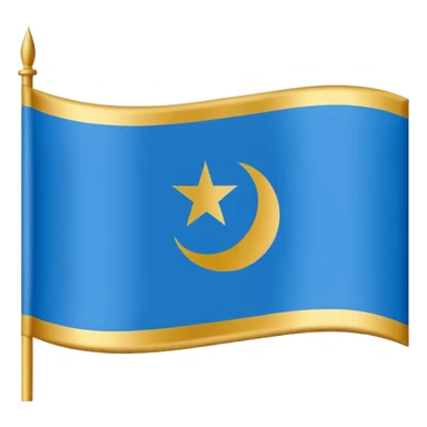 Flag of Uyghurstan sticker