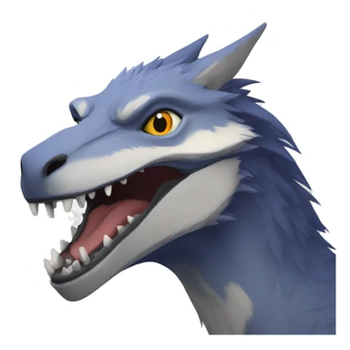 Sergal-raptor-wickerbeast sticker