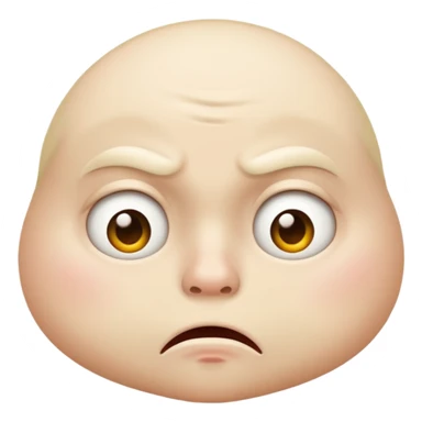 cara de disgusto  sticker