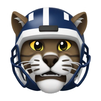 wildcat football sticker