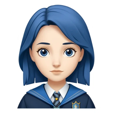 Penelope Clearwater in harry potter, wear hogwarts Ravenclaw uniform sticker
