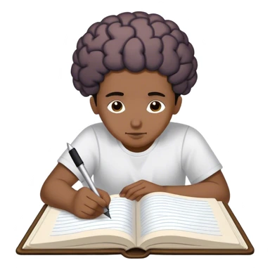 A BRAIN DUMP IN A JOURNAL sticker