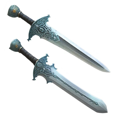 Magic Iron sword sticker