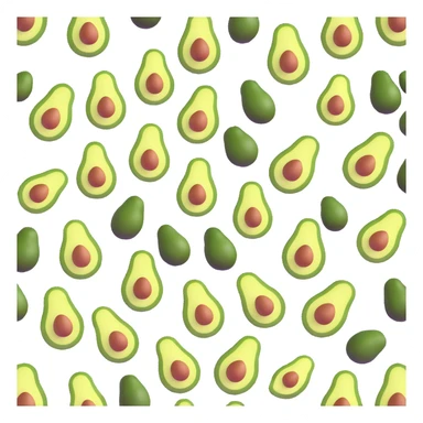 avocado sticker