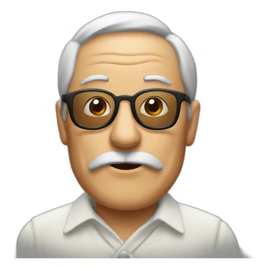 grandfather with cigar sticker