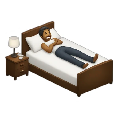 MAN WAKE UP ALL NIGHT FOR WORK  sticker