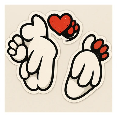 Make it cartoonish stickers: Add a heart to the image sticker