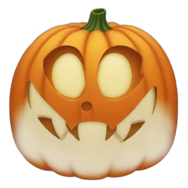 Citrouille Halloween sticker