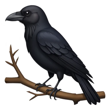Crow sticker