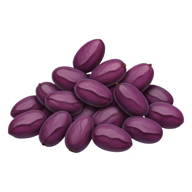 purple dried raisins sticker