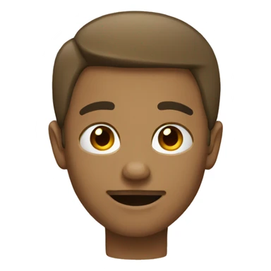 Beige emoji  sticker