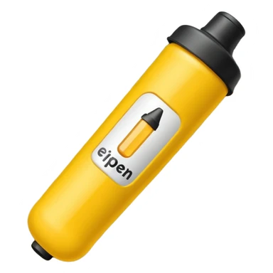 EpiPen in car sticker