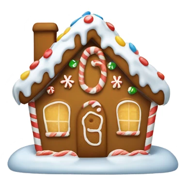 gingerbread house sticker