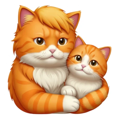 trump with a cat sticker