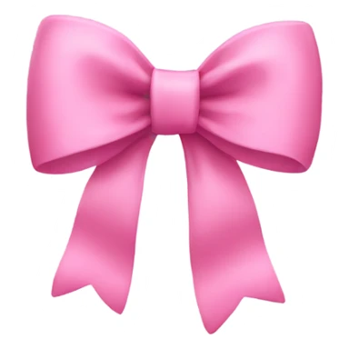 Pink bow  sticker
