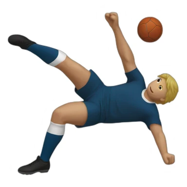 Overhead kick sticker