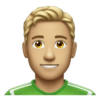 soccerplayer sticker