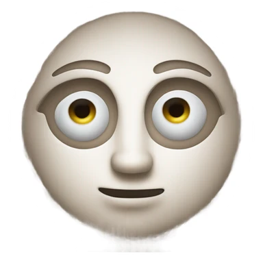 Secretly face sticker