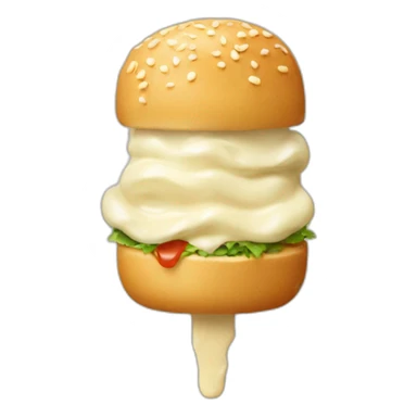 Kebab mayonnaise sticker