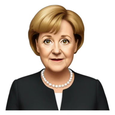 Margret Angela merkel sticker