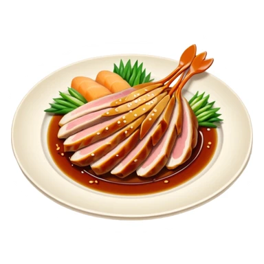 comida japonesa pato sin chef sticker