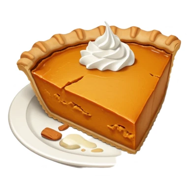 Pumpkin pie sticker