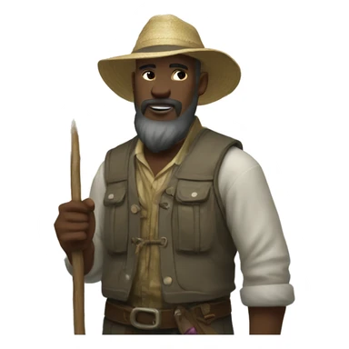 Epic Npc Man Hu Ha Nice Day For Fishing sticker