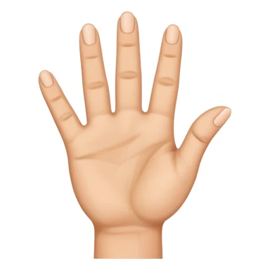 The last 3 fingers up sticker