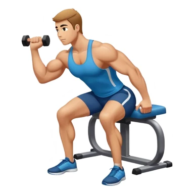 triceps-isolation-exercise sticker