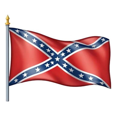 Confederate Flag￼ sticker