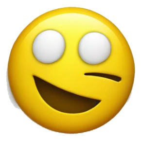 A yellow smiley face bangs its head against the wall sticker