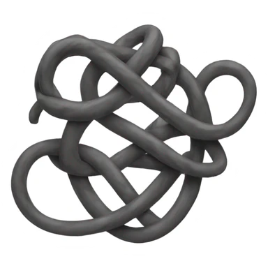 Tangle sticker