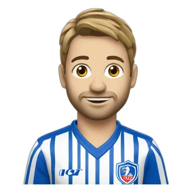 Racing club Strasbourg Alsace football sticker