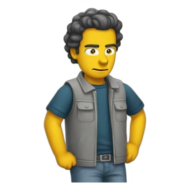 Omer Simpson  sticker