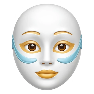skincare mask without a face sticker