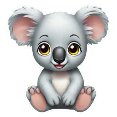 BLINK baby koala sticker