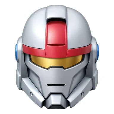 Gundam helmet sticker