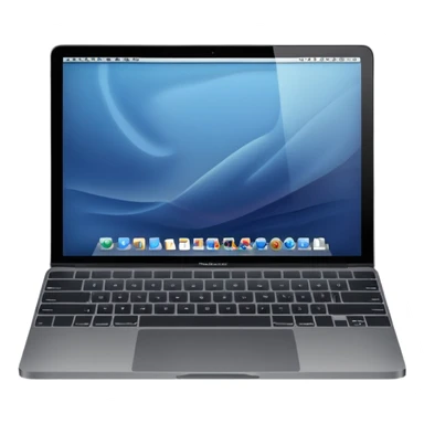 MACBOOK IN THE BACKSIDE sticker