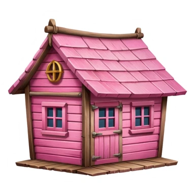 Pinker cow boy hut sticker