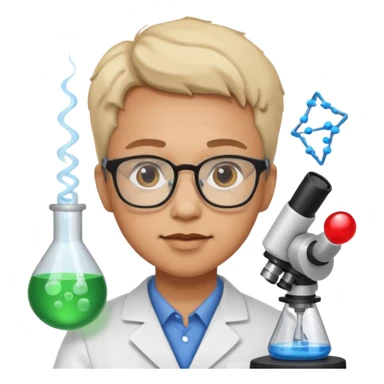 scientist Testing images sticker