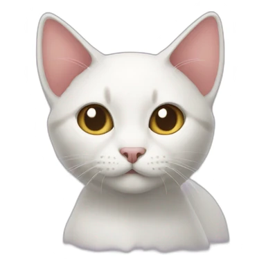 Japanese bob tail cat sticker