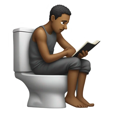 Thoughts while pooping sticker