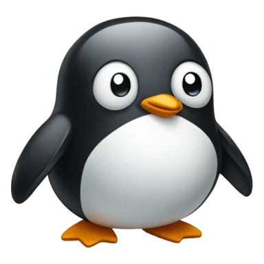penguin wearing a baclava sticker